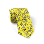 Men's Cartoon Rubber Duck Novelty Necktie – Playful Printed Funny Standard Width by Urban Tendency