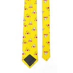 Men's Cartoon Rubber Duck Novelty Necktie – Playful Printed Funny Standard Width by Urban Tendency