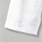 Men's Casual Linen Blend Cargo Shorts – Adjustable Drawstring Waist in White by Urban Tendency