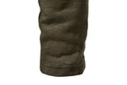 Men's Cotton Button Henley Neck – Long Sleeve Casual Shirt in Army Green by Urban Tendency