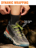 Men’s Merino Wool Blend Hiking Quarter Socks – Moisture-Wicking & Cushioned by Urban Tendency