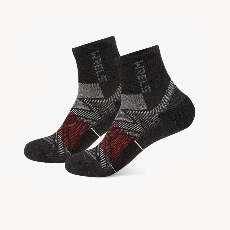 Men’s Merino Wool Blend Hiking Quarter Socks – Moisture-Wicking & Cushioned by Urban Tendency