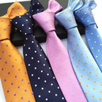 Men's Polka Dot Necktie – Stylish Fashion Tie 8cm by Urban Tendency