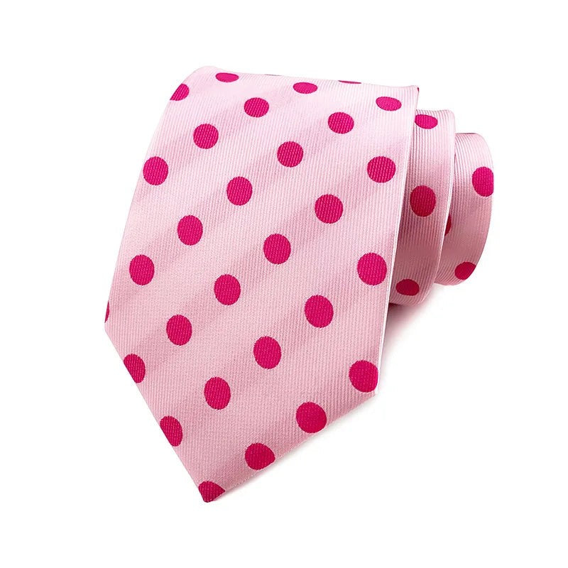 Men's Polka Dot Necktie – Stylish Fashion Tie 8cm by Urban Tendency