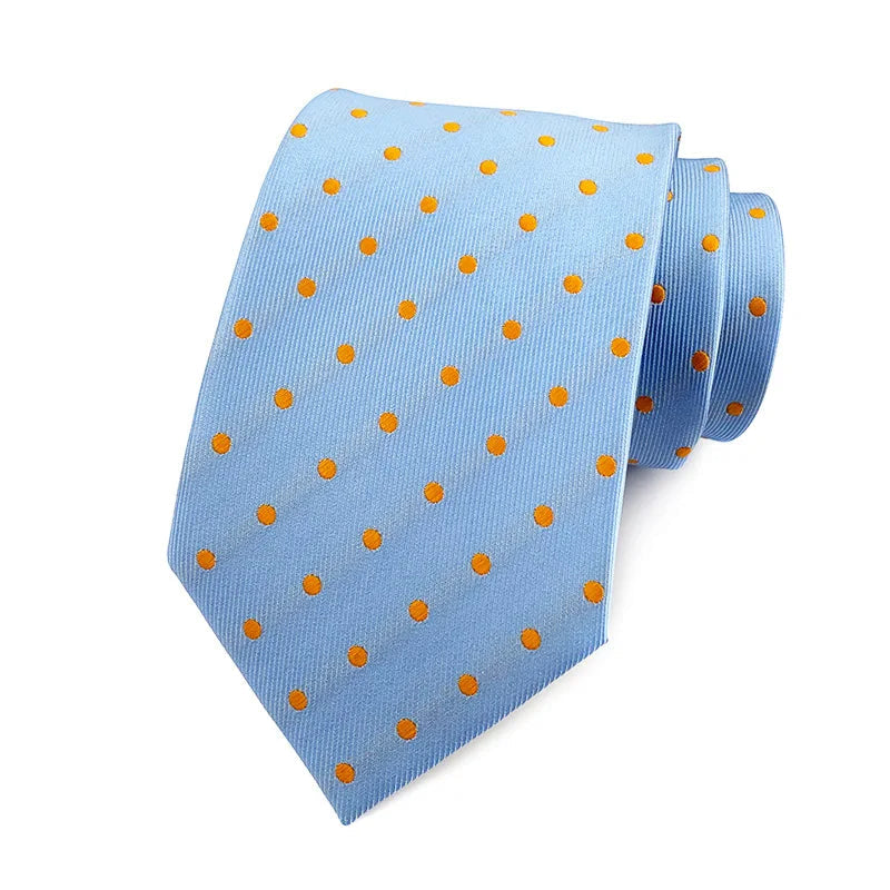 Men's Polka Dot Necktie – Stylish Fashion Tie 8cm by Urban Tendency