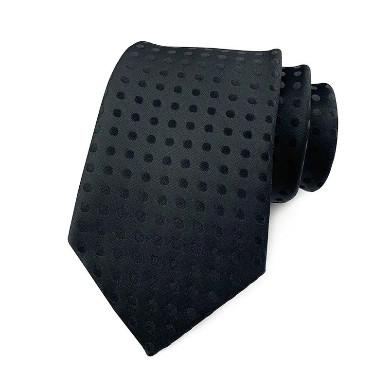 Men's Polka Dot Necktie – Stylish Fashion Tie 8cm by Urban Tendency