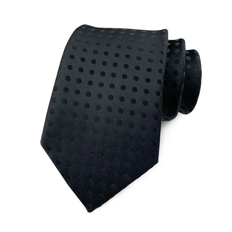 Men's Polka Dot Necktie – Stylish Fashion Tie 8cm by Urban Tendency