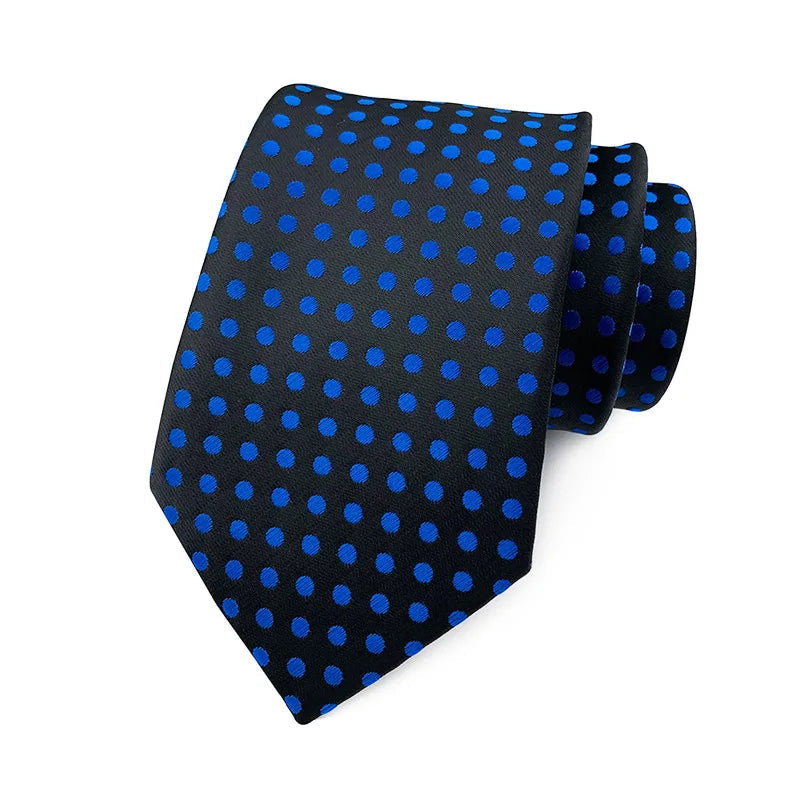 Men's Polka Dot Necktie – Stylish Fashion Tie 8cm by Urban Tendency