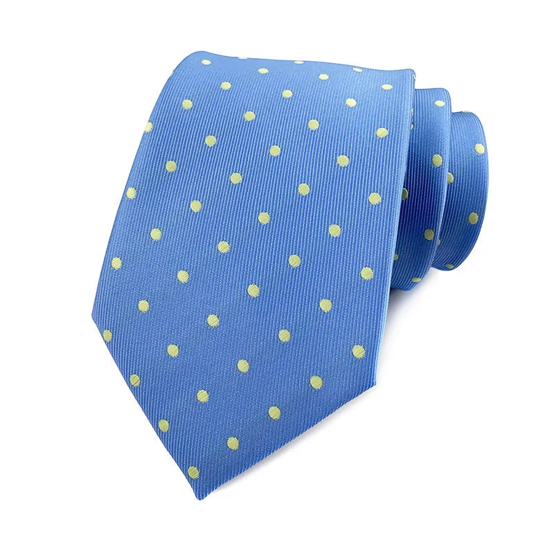 Men's Polka Dot Necktie – Stylish Fashion Tie 8cm by Urban Tendency