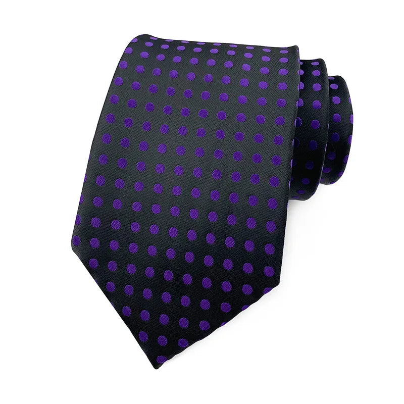 Men's Polka Dot Necktie – Stylish Fashion Tie 8cm by Urban Tendency