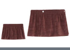 Men’s Short Adjustable Wrap Towel – Bath & Gym in Brown by Urban Tendency