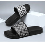 Men’s Shower Slides for Home, Gym, Pool & Beach with Strap by Urban Tendency