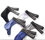 Men's Sleek Thong Underwear with Contoured Pouch & Elastic Waistband
