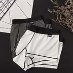 Men's Ultra Thin Ice Silk Boxer Briefs Underwear with U-Pouch Design