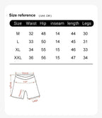 Men's Casual Cotton-Blend Washed Shorts – Drawstring Elastic Waist Fit